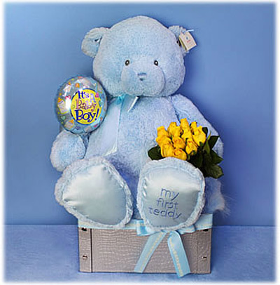 My First Blue Teddy Bear